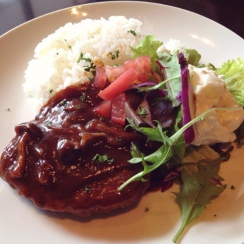 ハンバーグデミグラスソース(Hula)