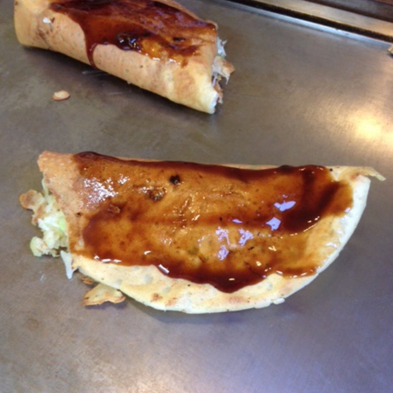 にくてん焼き(すじ)(お好み焼・鉄板焼 つくし 明石本店)