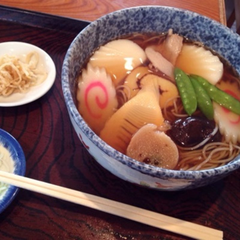 おかめそば(角屋)