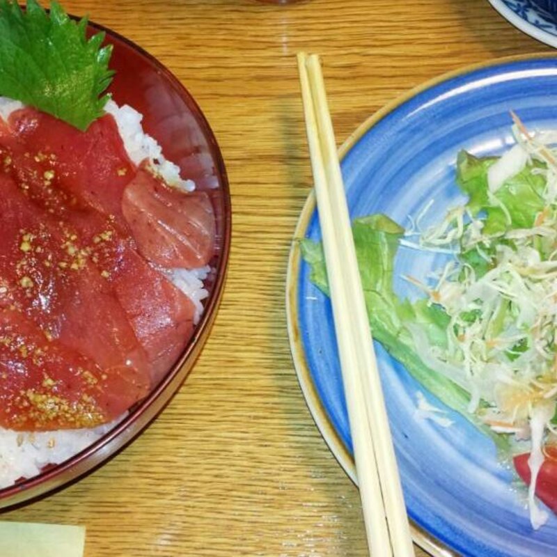 ランチメニュー鉄火丼(鮨割烹 大江戸商人)