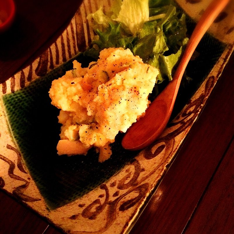 燻製ポテトサラダ(nakameguro 燻製 apartment)