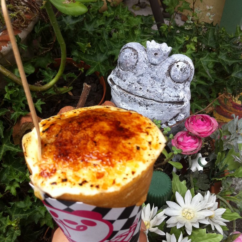 クレームブリュレ(神戸バタークレープ専門店ヒステリックジャム)