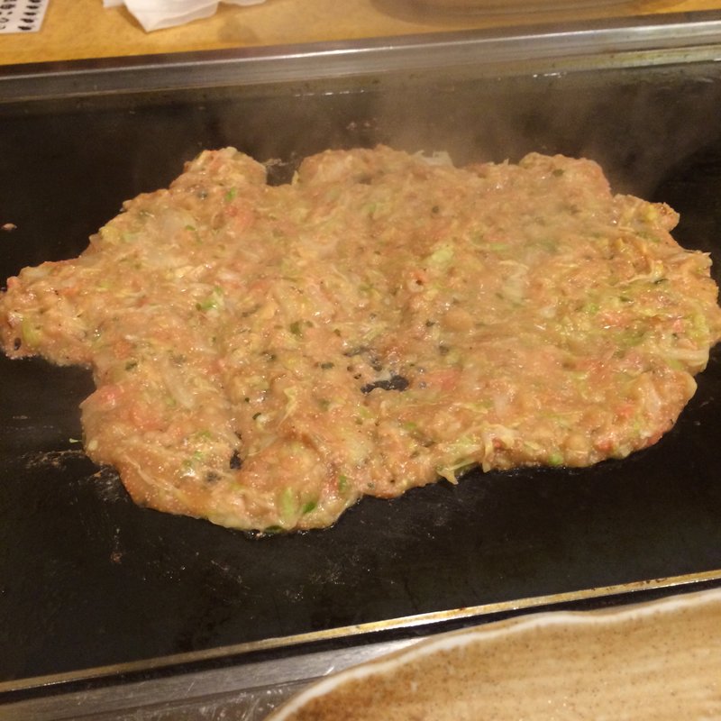 明太もちチーズもんじゃ(江戸もんじゃ ひょうたん)