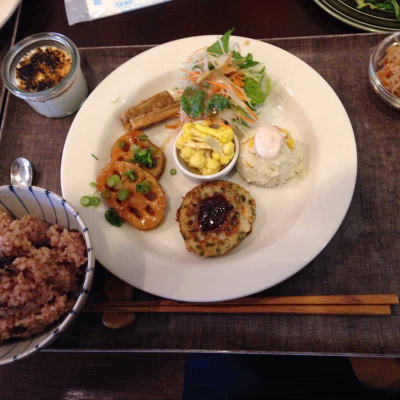 お昼ごはんプレート(玄氣食堂ゆいまる)