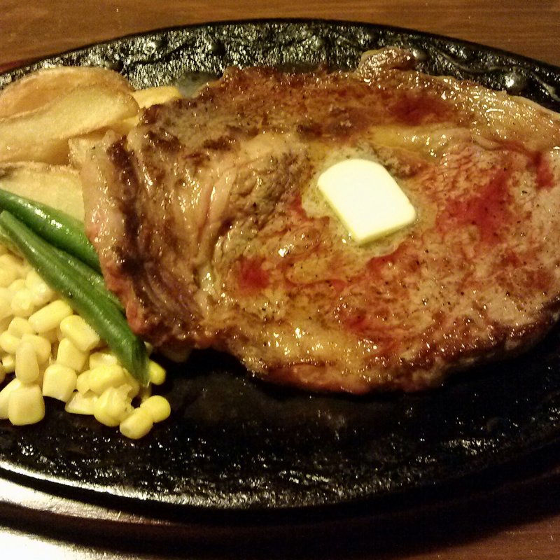 テキサスリブステーキ180g(ステーキハウスビッグテキサス船橋)