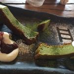 抹茶チーズケーキ