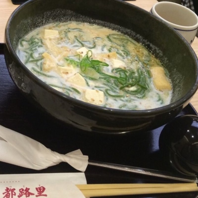 豆乳抹茶そば(茶寮都路里 祇園本店 （さりょうつじり）)