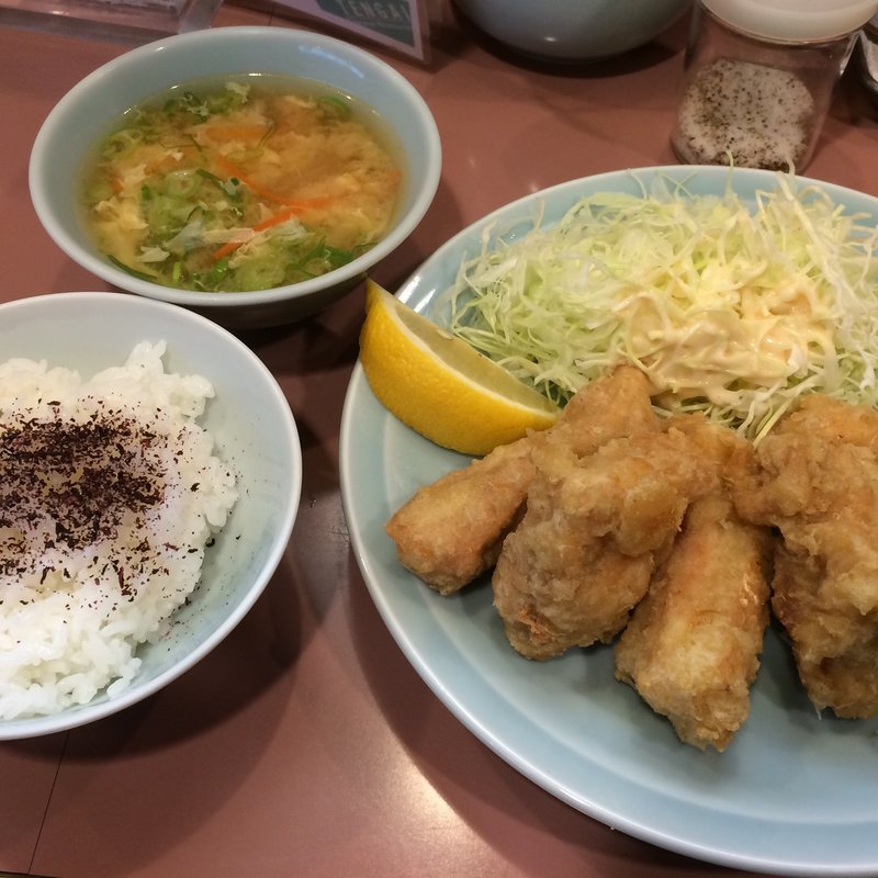 唐揚げ定食(天外 )