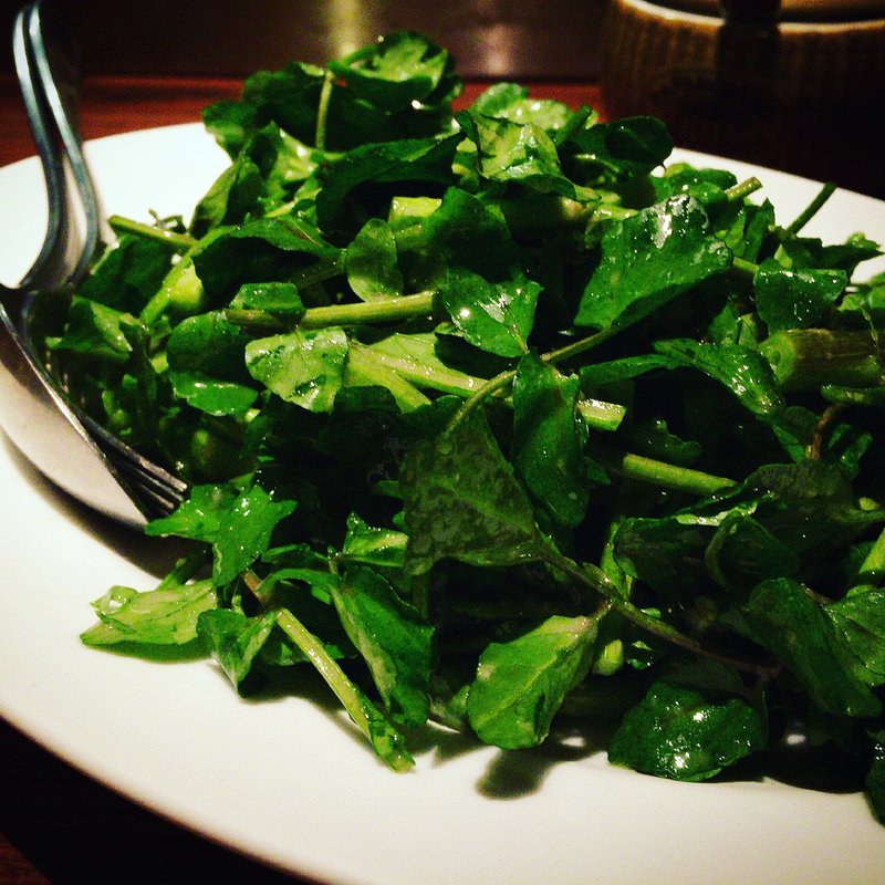 クレソンのサラダ(フレーゴリ)