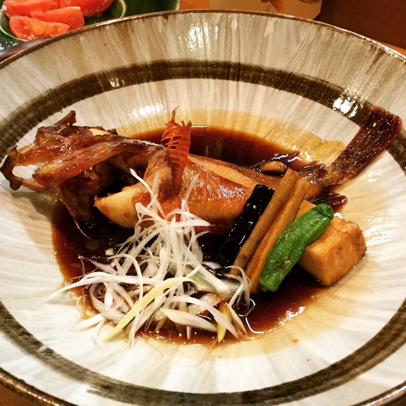 あらかぶの煮付け(博多御膳屋)