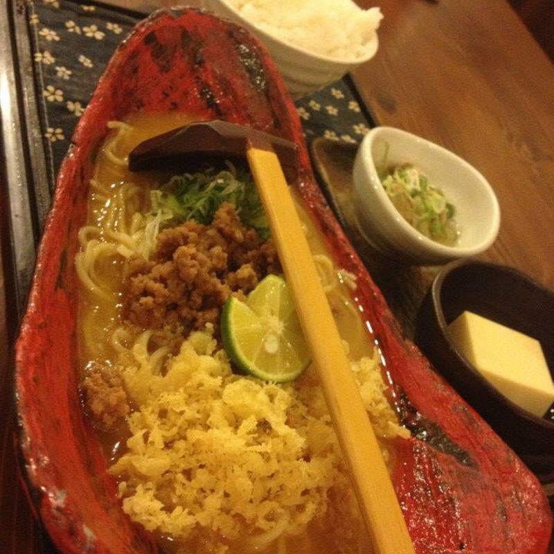 みかんラーメン(あぶら坊主)