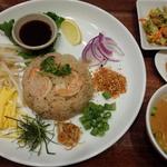 ハーブとベジタブルのお米のサラダ「カオヤム」　セット(ペンシーズ　キッチン アトレ四谷店  （Pensri's Kitchen）)