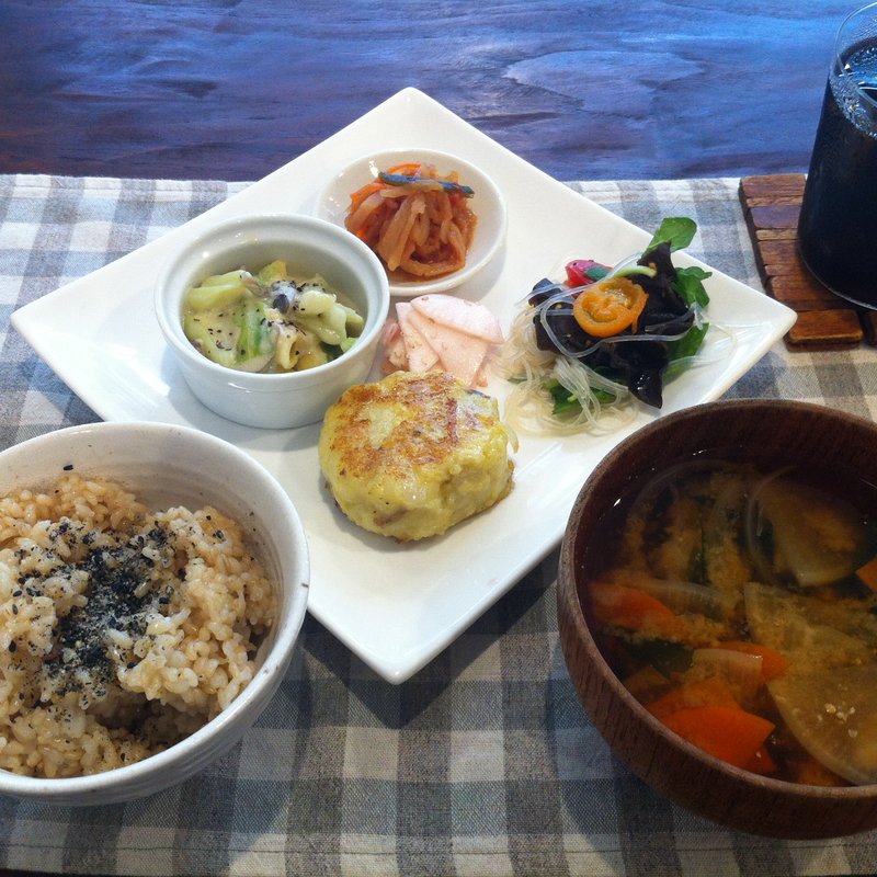 玄米と有機野菜ドリンクセット(ブリッサ・リブレリア)