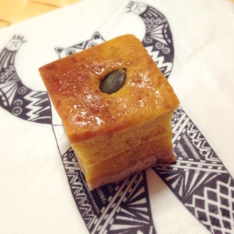 南瓜ピーナッツバターケーキ(つくりて)