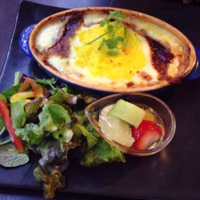 ふわふわたまごのハニードリア(Apt Cafe.83)