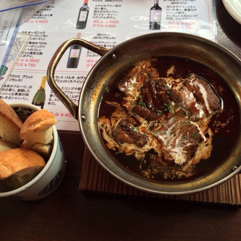 牛肉赤ワイン煮込み(バルーチョ 朝霞台店)