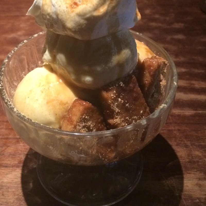 黒蜜きな粉パフェ(和カフェyusoshi新宿)