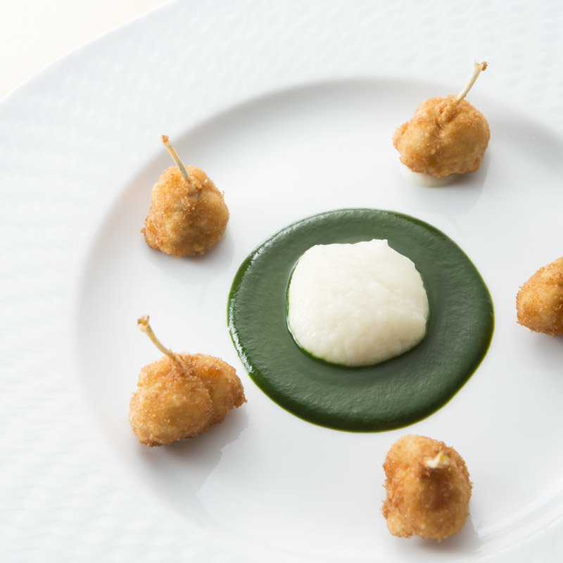 ラム肉のフリット(レストラン アッシュ)