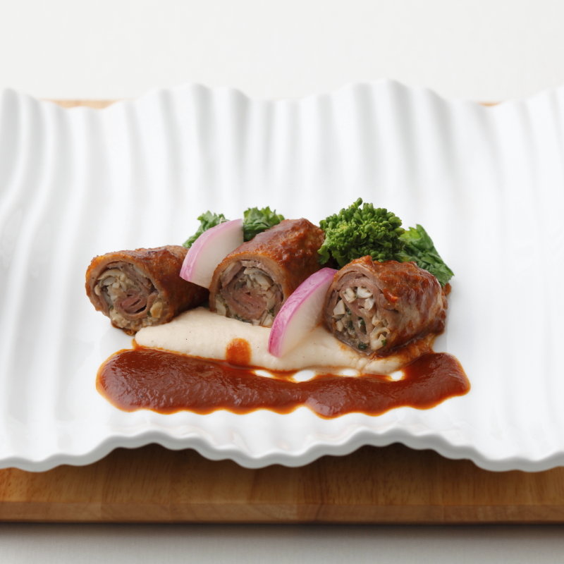 和牛の野菜巻き(サロン ド ジュリエ)