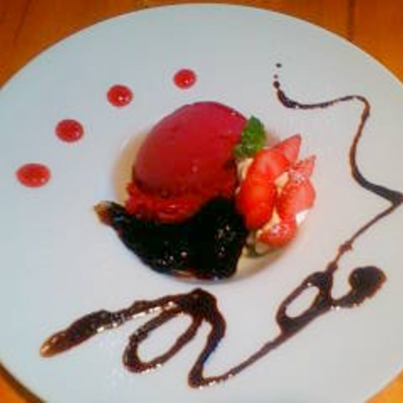 ランチジェラート（カシス）(CAMEL DINING)