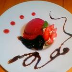 ランチジェラート（カシス）(CAMEL DINING)
