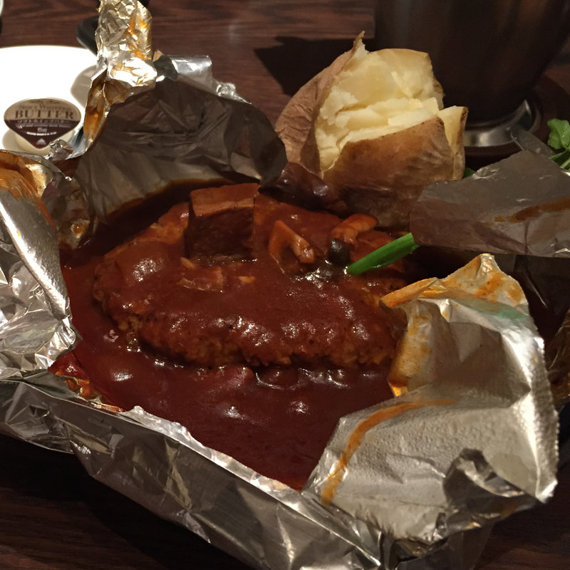 東洋亭ハンバーグステーキ(グリルキャピタル 東洋亭 あべのハルカス店)