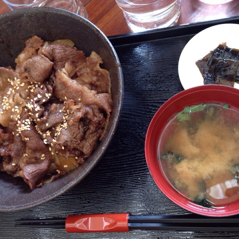 近江牛肉丼(大小屋)