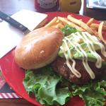 アボカドベーコンモッツァレラバーガー(TGI フライデーズ 梅田店)