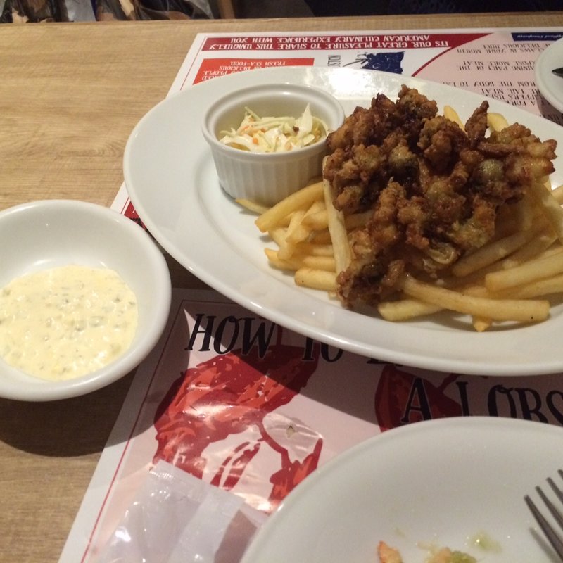 フライドクラム(BOSTON CLAM SHACK 北浜店)
