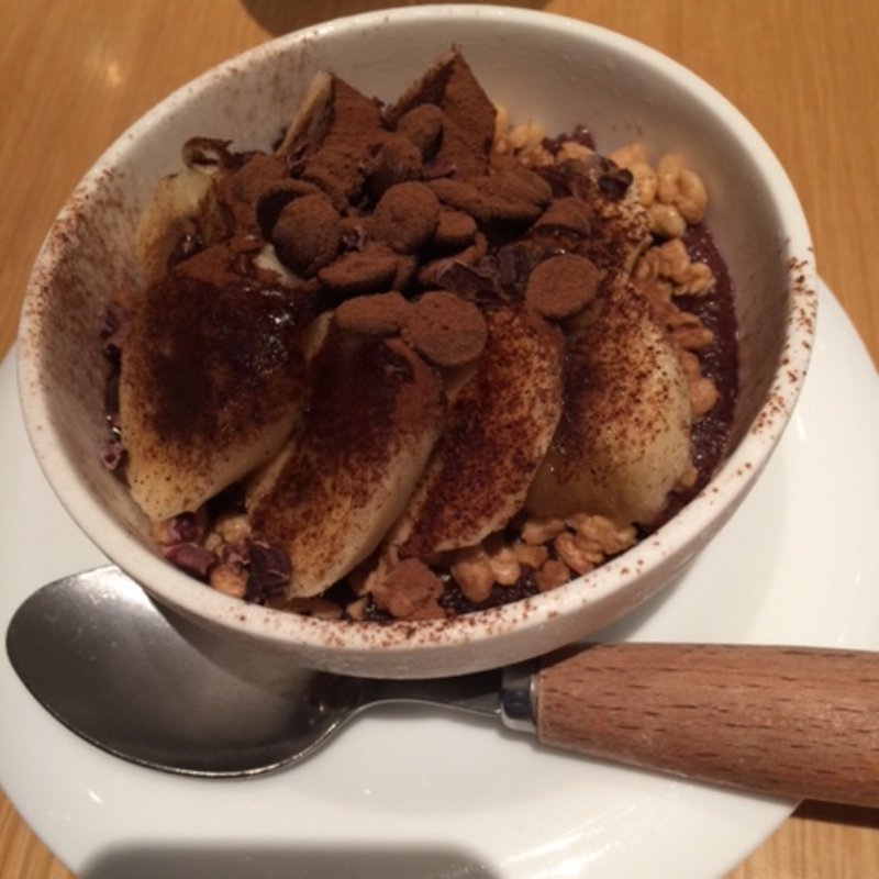 チョコレートバナナボウル(SURF SIDE KITCHEN あべのハルカス)