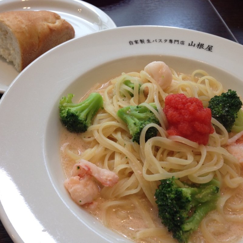 海老とブロッコリーの明太バターソース(山根屋 )