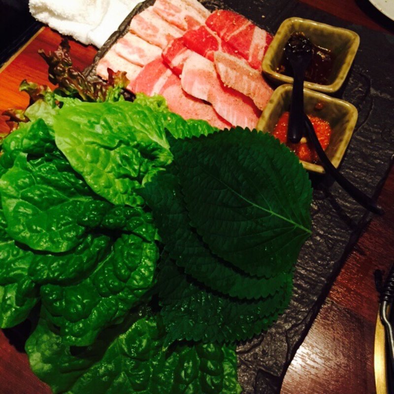 包み野菜の盛り合わせ(焼肉 十々 西麻布店)