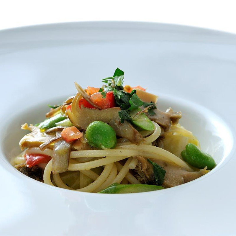 アワビのパスタ(青山エリュシオンハウス)