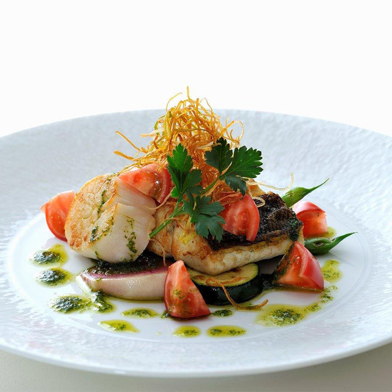 鰆のホタテのグリル(青山エリュシオンハウス)