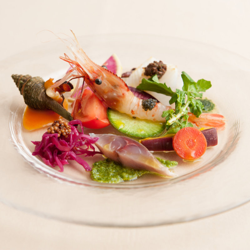 鮮魚のカルパッチョ(エノテカラウラ )