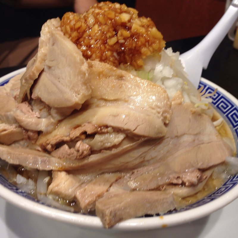 チャーシュー角ふじ麺(常勝軒 つくば総本店)