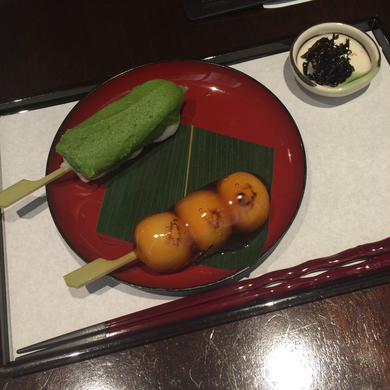 団子セット（2本）(追分だんご本舗)