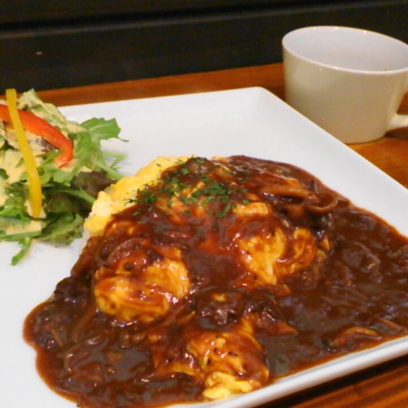 オムハヤシ(GARBA Cafe本店)