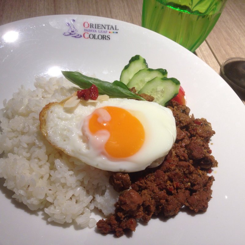 ガパオライス(オリエンタルカラーズ ルミネエスト 新宿店)