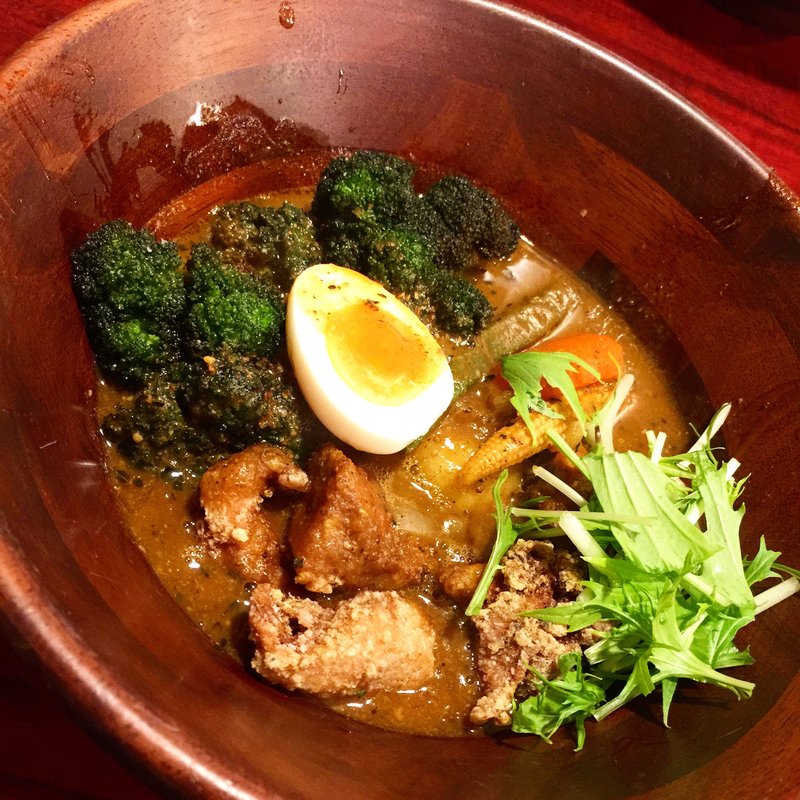 日替わりメニュー -唐揚げスープカレー-(ヨコハマスープカレー シンペー)