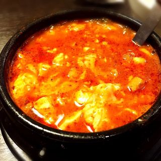 スン豆腐チゲ(ムグンファ )