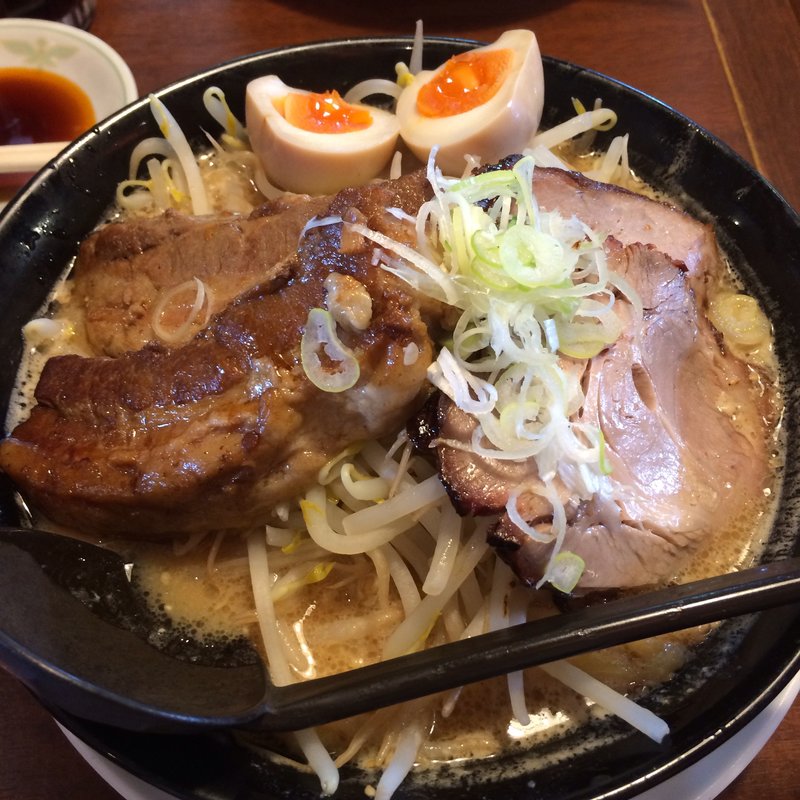 完熟元気味噌ラーメン(あすなろラーメン)