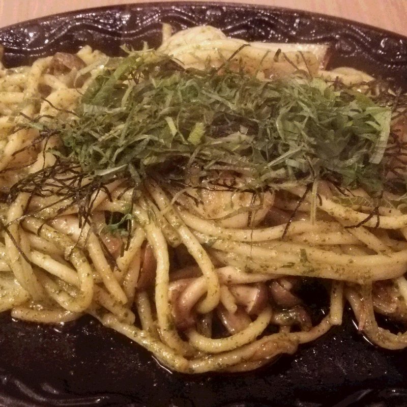 大葉と海老のシソベーゼ(多摩川珈琲 )