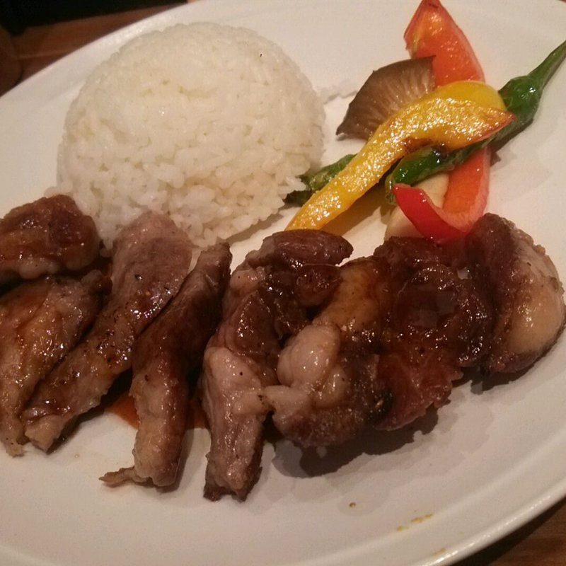 イベリコ豚肩ロースステーキランチ(ハモネリア ベジョータ ギョクロ)