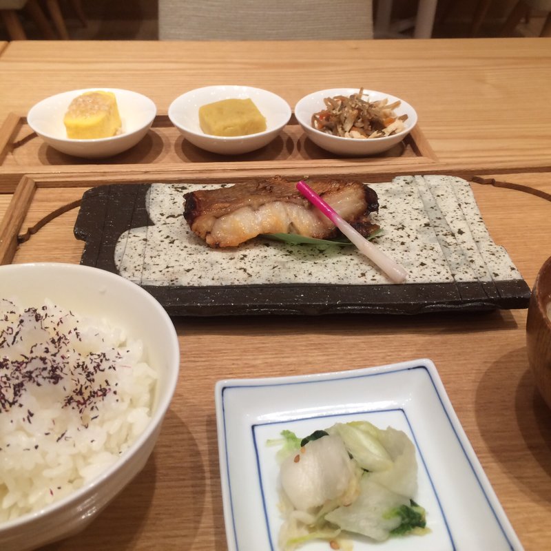 本日のお魚御膳(京都石塀小路豆ちゃ 有楽町)