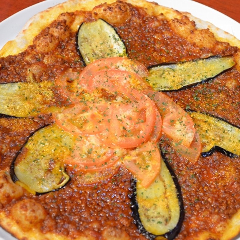 シチリア風ピッツァ(イタリアンBBQ　Wistaria （ウィスタリア）)