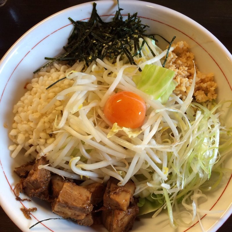 まぜそば赤(ラーン太道)