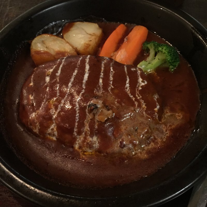 スープハンバーグ(昭和町 BOSTON)