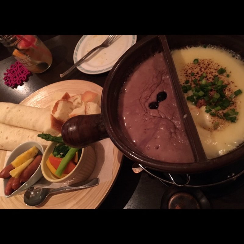 チーズフォンデュ(アンジェロ&ミカエル 大名店)
