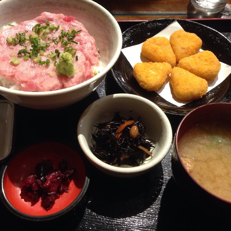 ねぎとろ丼(元祖味里本店)
